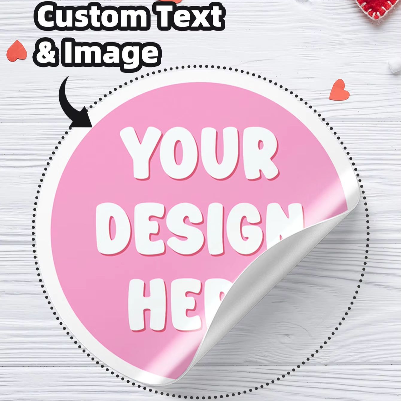 1/48/96PCS Custom Round Waterp - Personalised Candle Label review and price