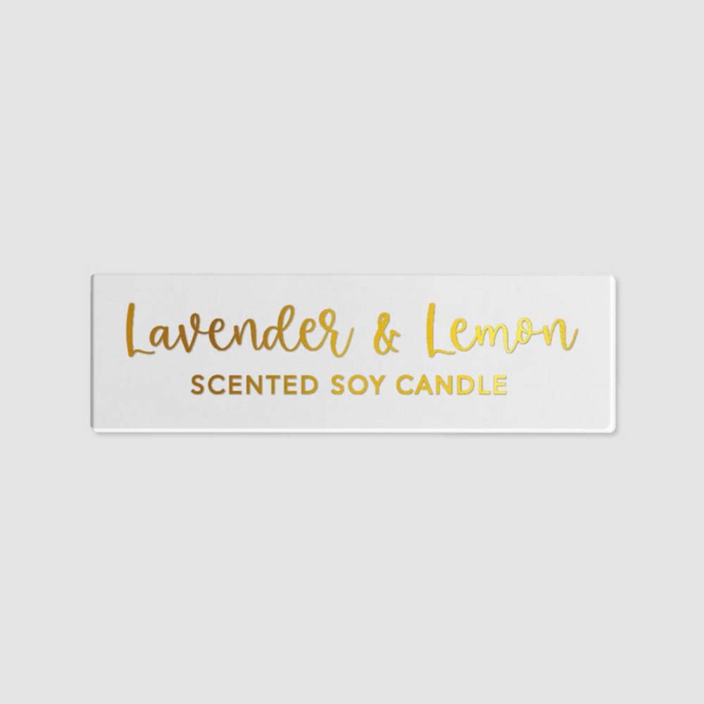 50pcs 45x15mm Personalized Cus - Personalised Candle Label review and price
