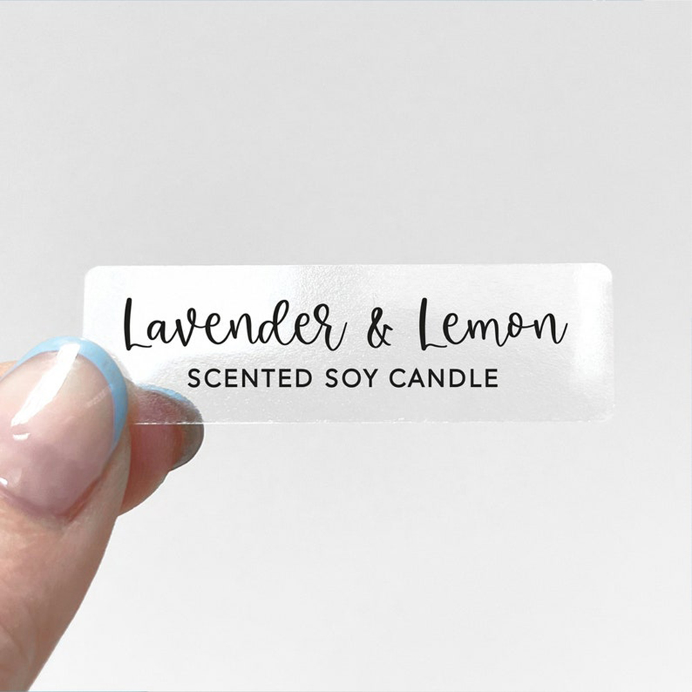 50pcs 45x15mm Personalized Cus - Personalised Candle Label review and price