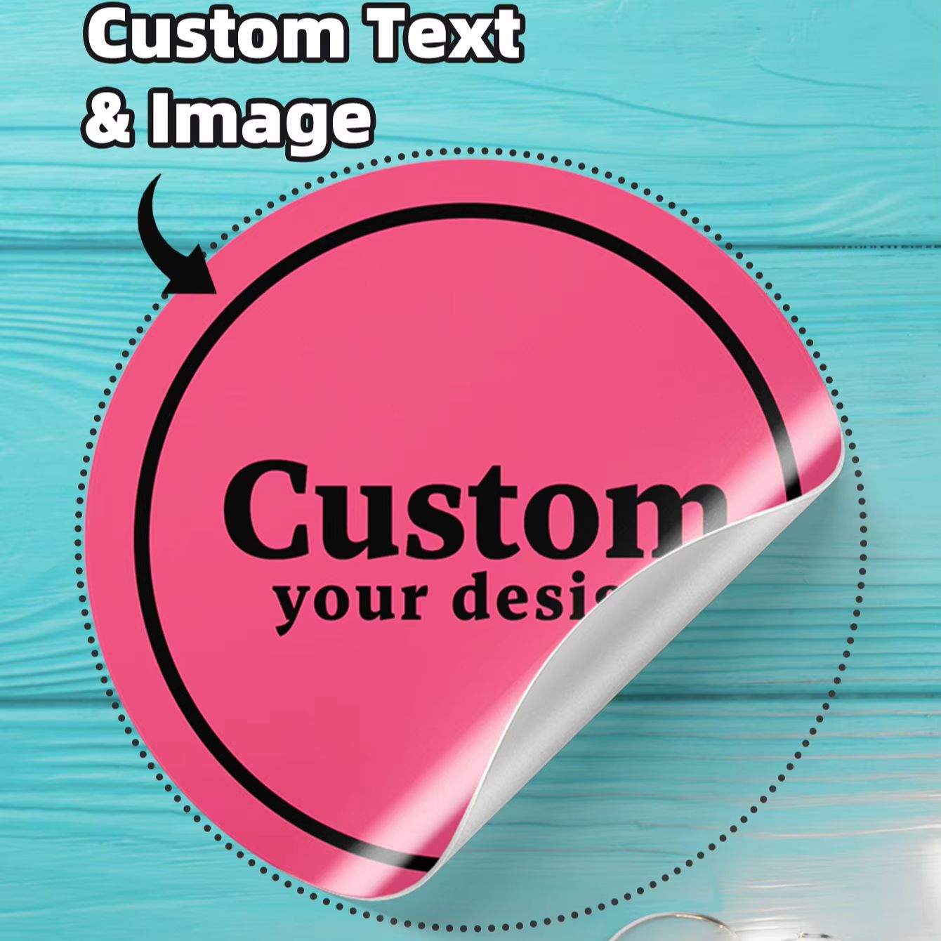 1-180PCS Custom Round Waterpro - Personalised Candle Label review and price
