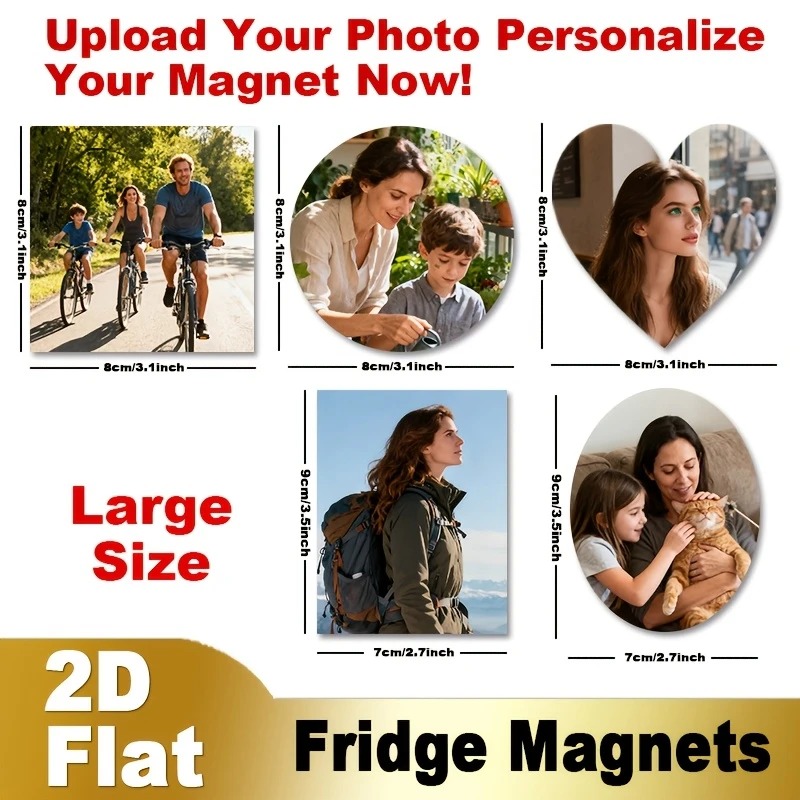 Custom Photo Fridge Magnet 2D  - Pet Portrait Custom review and price