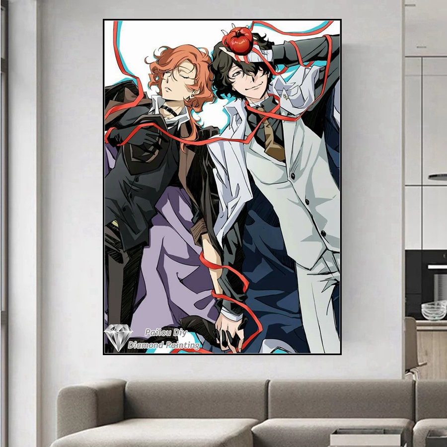 Bungou Stray Dogs Diy Diamond  - Photo Mosaic Print review and price