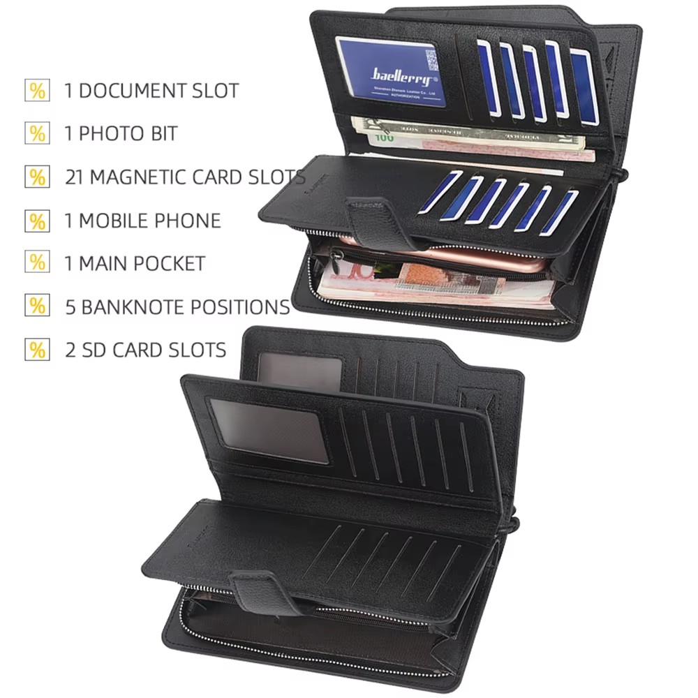 New Big Capacity Men Wallets C - Personalized Name Box review and price