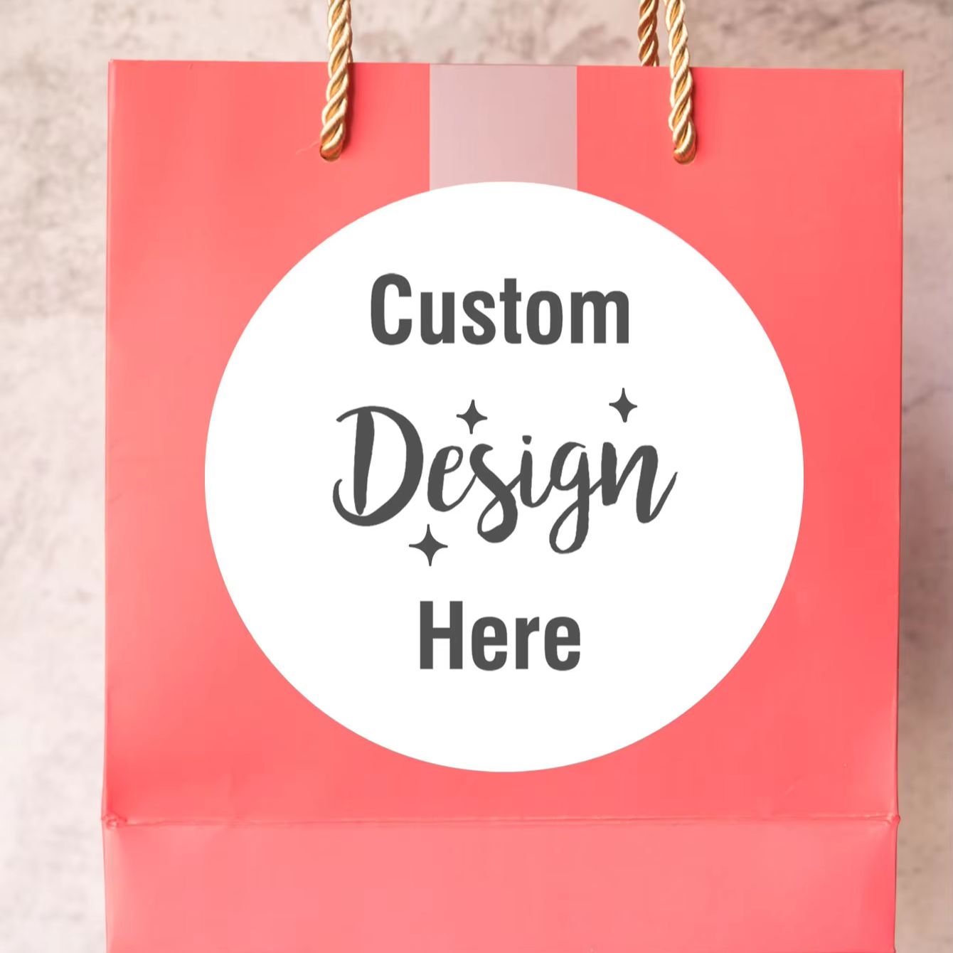 3/5/6CM Custom Waterproof Roun - Personalised Candle Label review and price