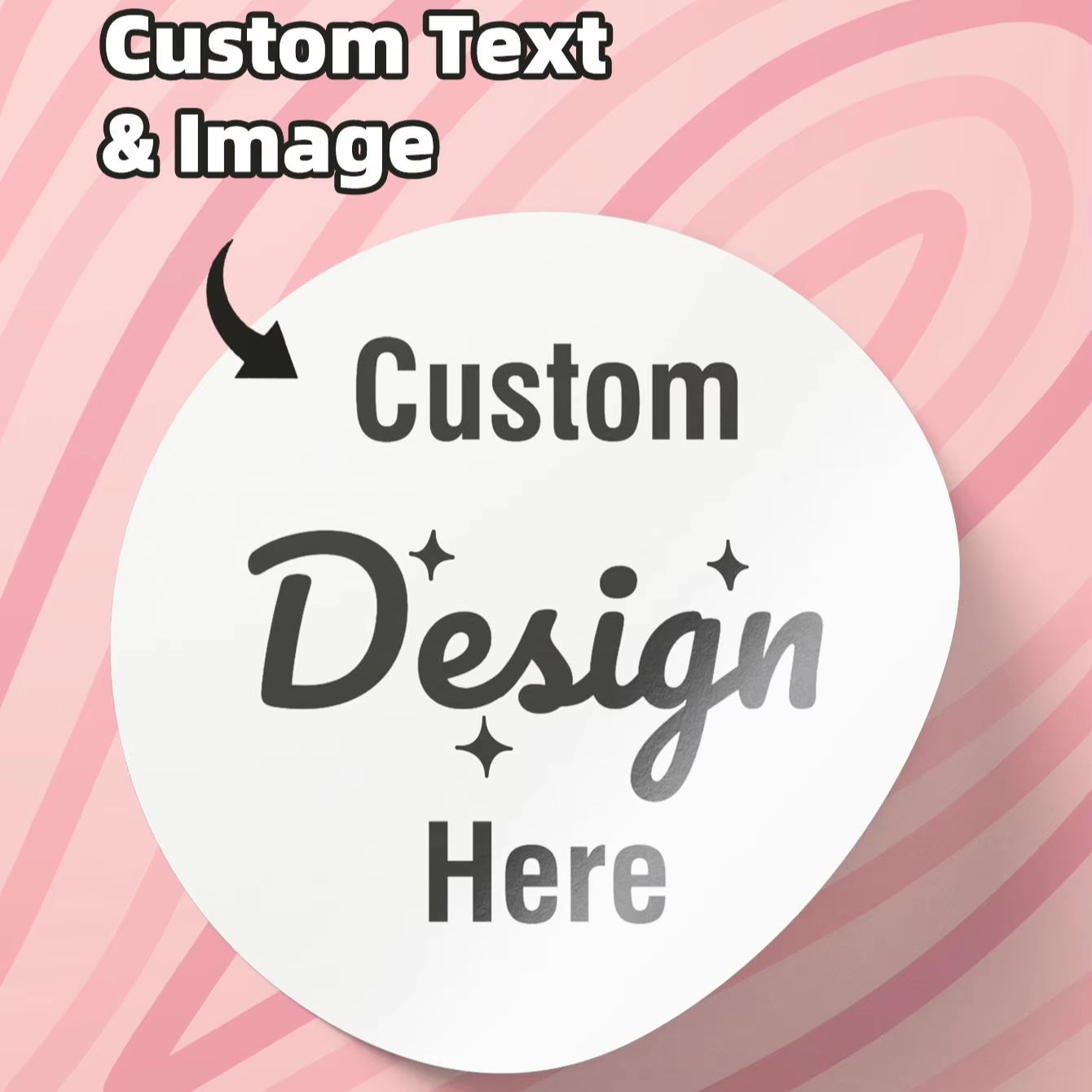 3/5/6CM Custom Waterproof Roun - Personalised Candle Label review and price